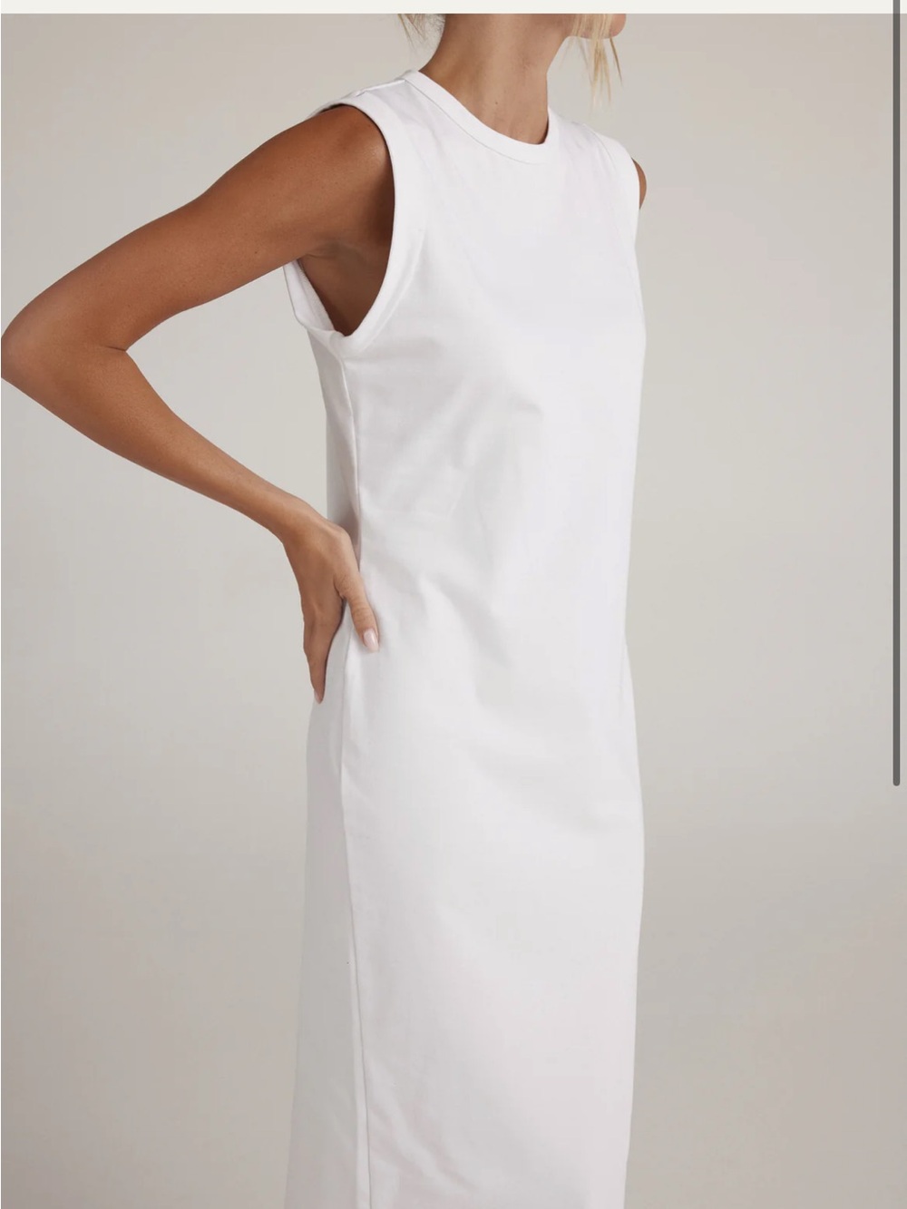 Clyque the Label David Maxi White Size X-Small NWT